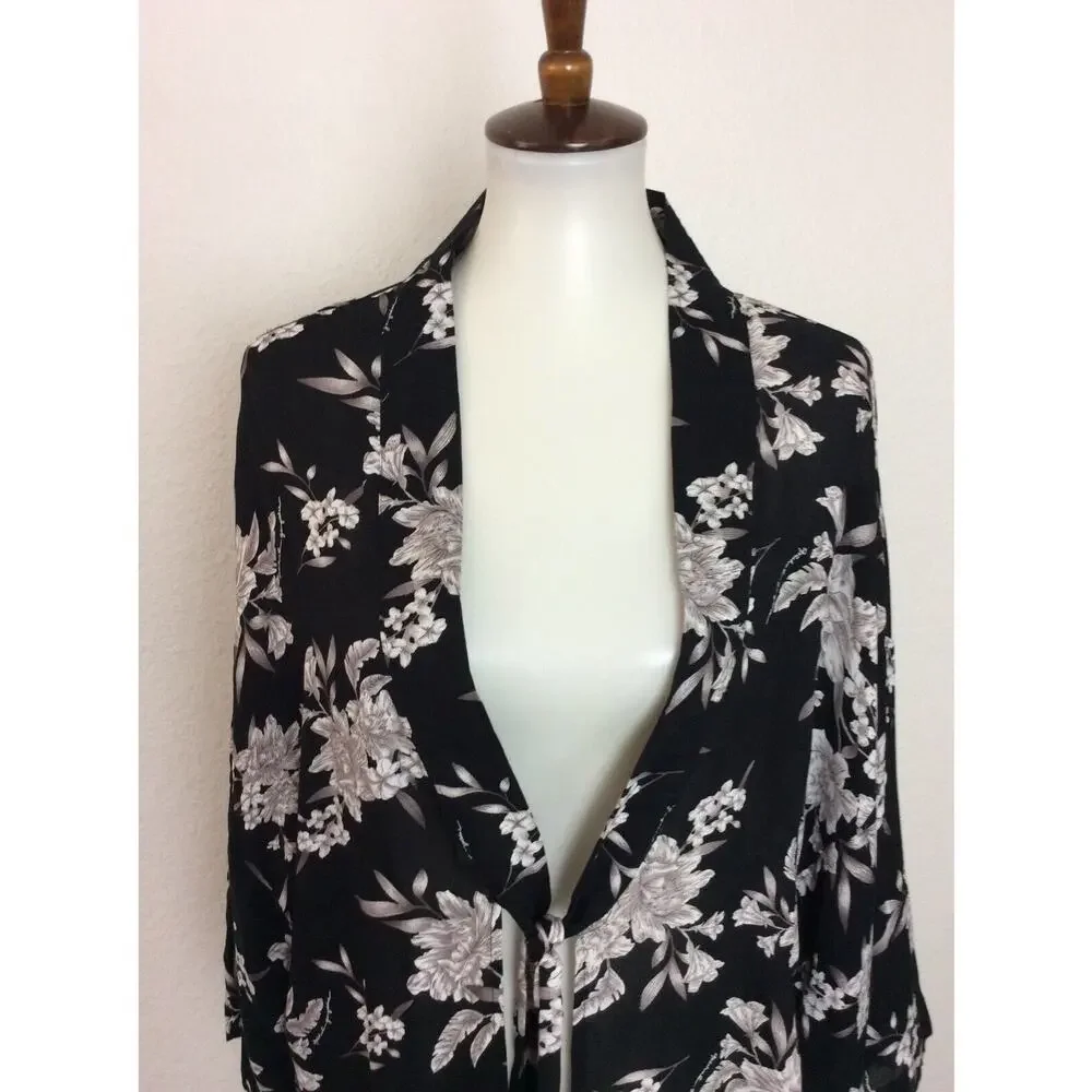 Spiritual Gangster Lingerie Robe Kimono Floral